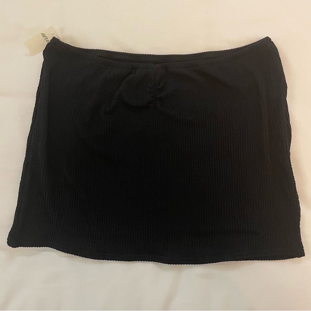 Aerie Crinkle Swim Tube Skirt